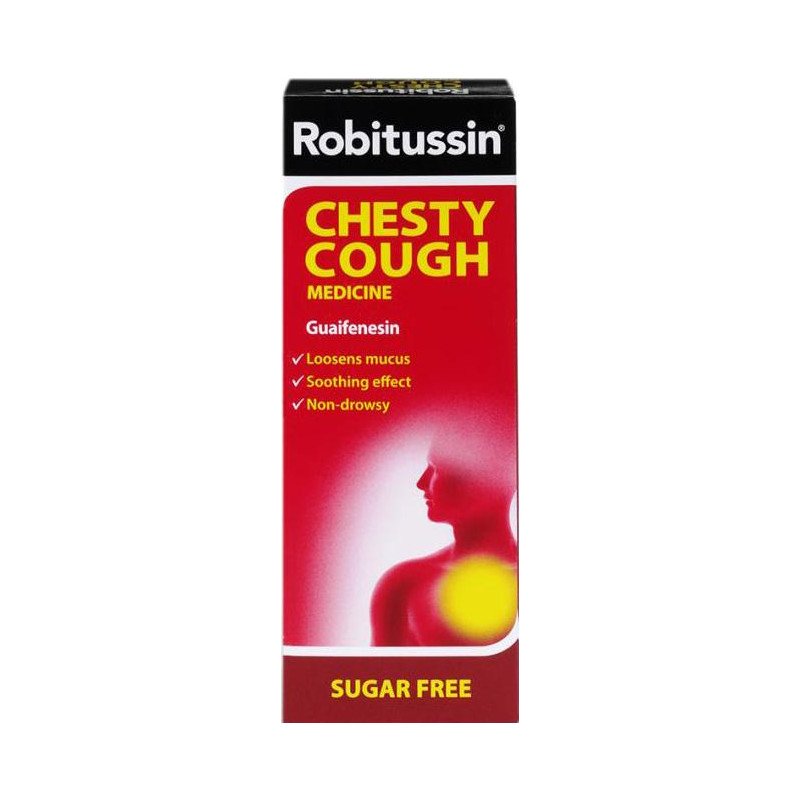 Robitussin oral solution chesty cough 100mg/5ml 100ml