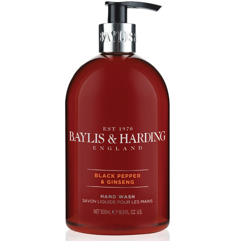 Baylis & Harding Black Pepper & Ginseng Hand Wash 500ml
