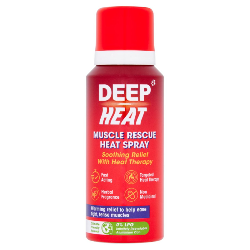 Deep Heat Muscle Rescue Heat Spray 72.5ml