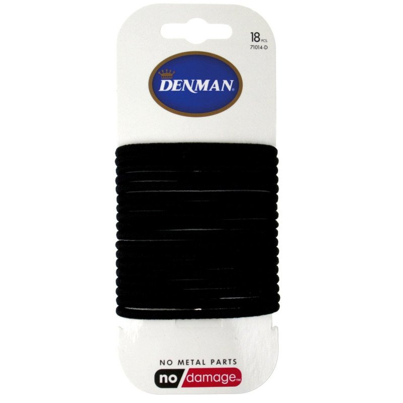 Denman 18 Pk 4mm L ND Elastic Black