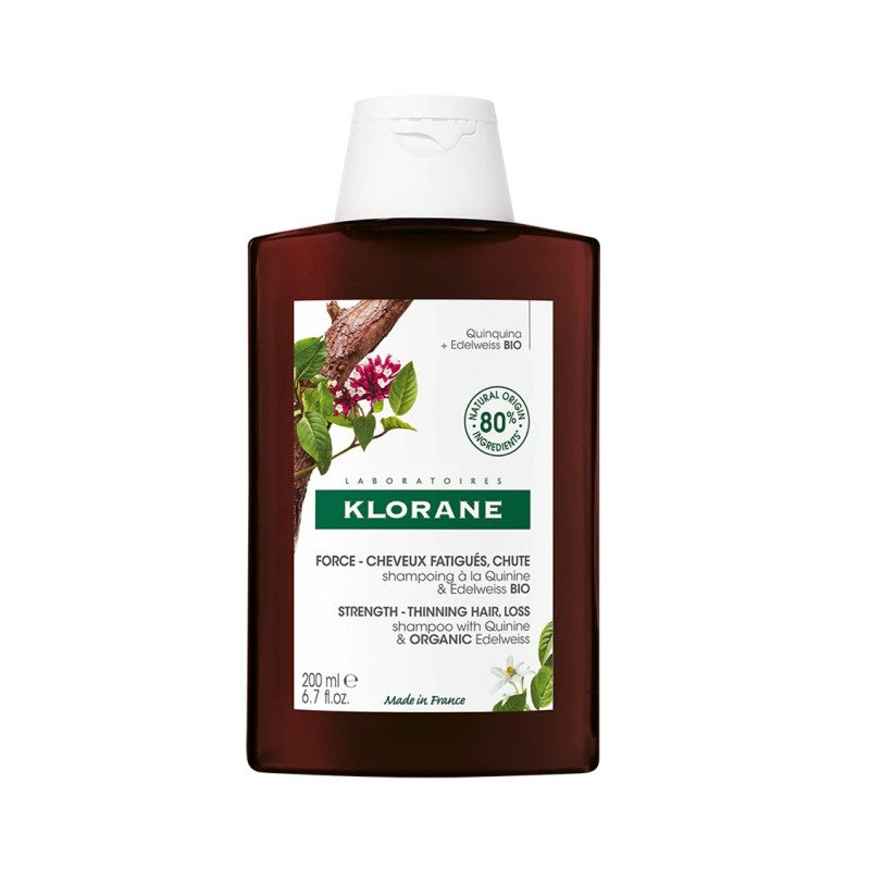 Klorane Quinine and B vitamins Shampoo 200ml