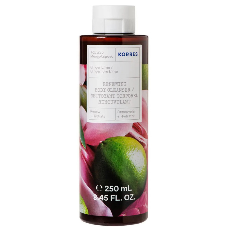 Korres Renewing Body Cleanser 250ml - Ginger Lime