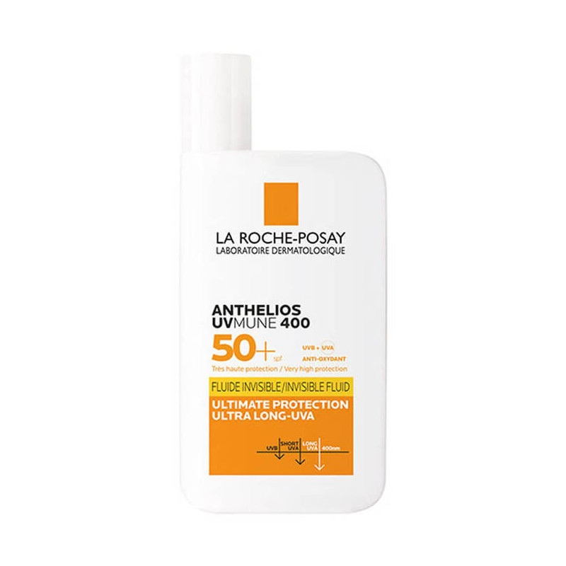 La Roche-Posay Anthelios UVMune 400 Invisible Fluid SPF50+ Sun Cream 50ML