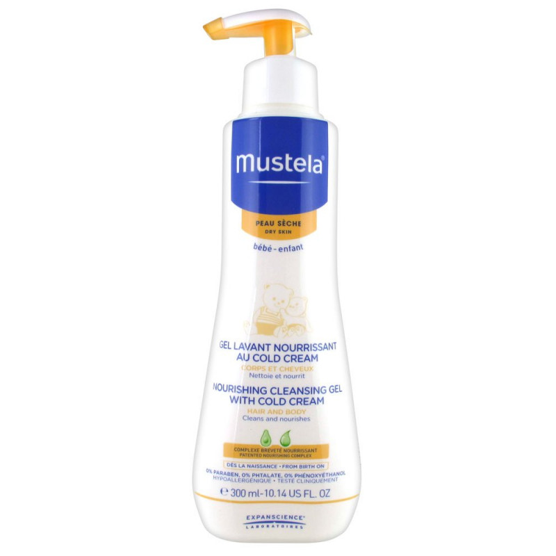 MUSTELA NOURISHING CLEANSING GEL WITH COLD CREAM