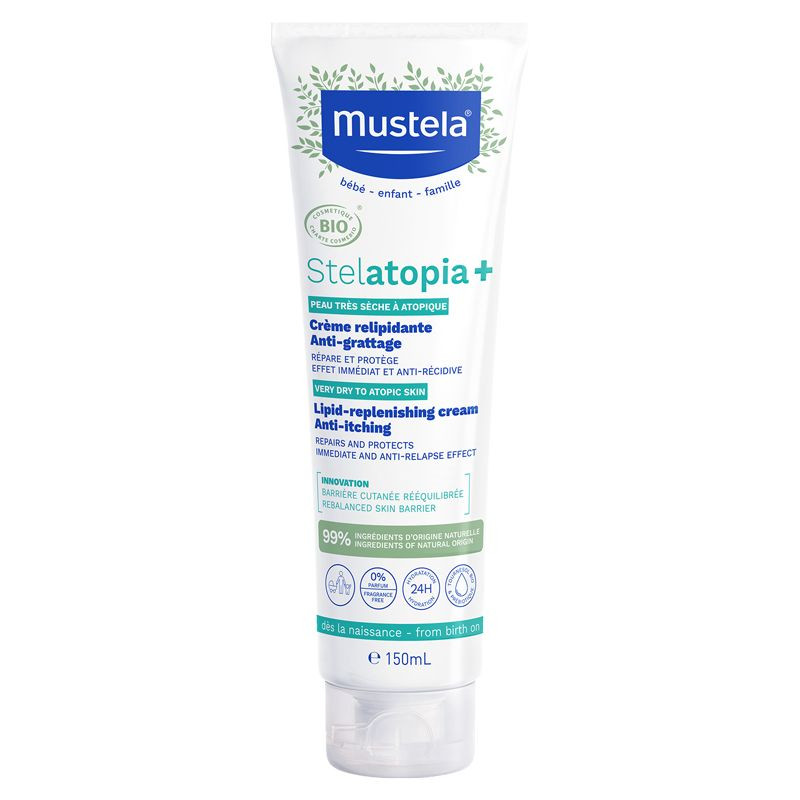 Mustela Stelatopia+ Lipid-Replenishing Cream 150ml