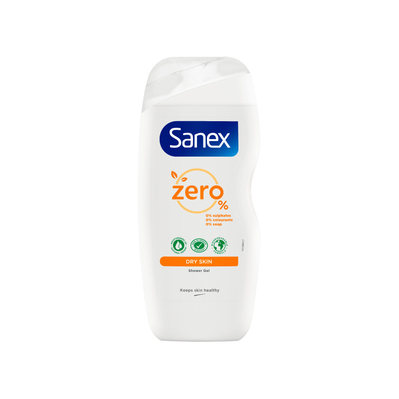 SANEX shower gel zero % dry skin 225ml
