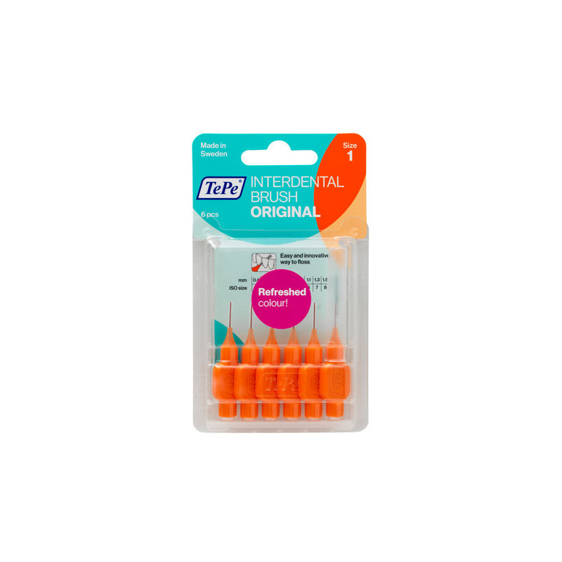 TEPE interdental brushes orange 0.45mm 6