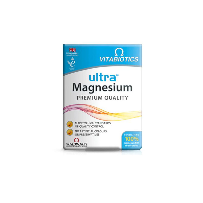 Ultra magnesium tablets 375mg 60 pack