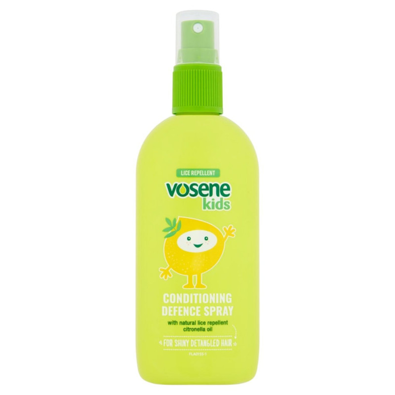 Vosene kids 3-in-1 headlice repellent defence spray 150ml