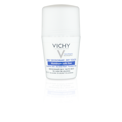 Vichy Deodorant Roll On 24Hr Alu-Free 50Ml