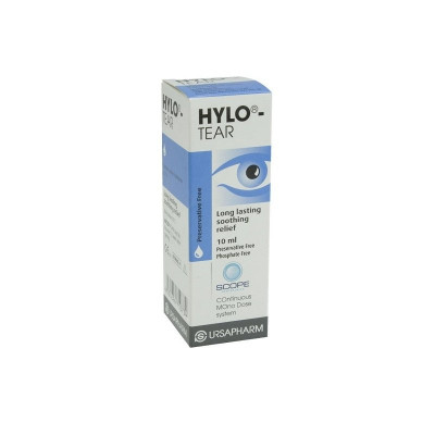 HYLO-TEAR eye drops p/f 0.1% 10ml 