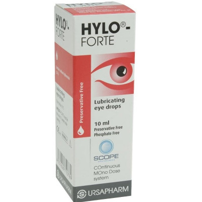 HYLO-FORTE eye drops p/f 0.2% 10ml