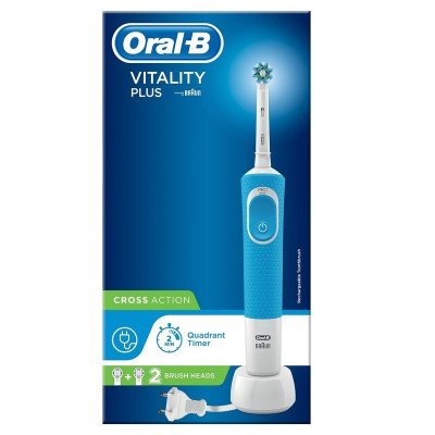 Oral-b toothbrush vitality plus power handle cross action 1ct