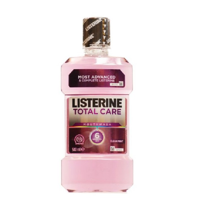 Listerine antiseptic mouthwash total care 500ml