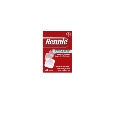 Rennie sugar-free tablets 24 pack