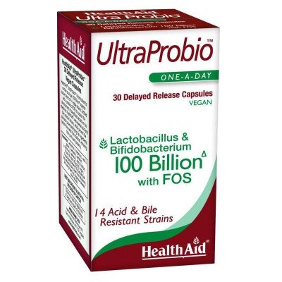 Healthaid supplements UltraProbio capsules 30 pack