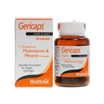 Gericaps multivitamin & mineral capsules 30 pack