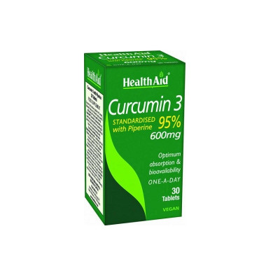 Healthaid supplements Curcumin 3 tablets 30 pack