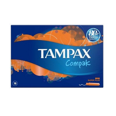 TAMPAX compak tampons super plus  18