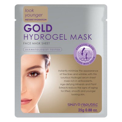 Skin republic face mask gold hydrogel mask 25g