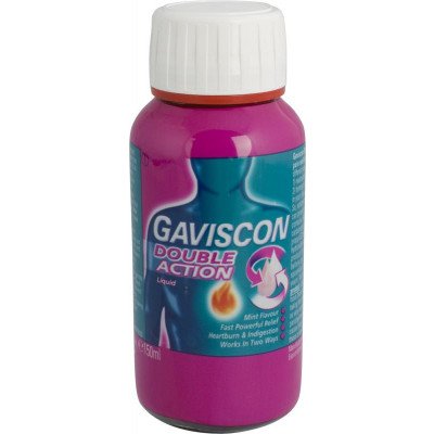 Gaviscon double action liquid peppermint 150ml