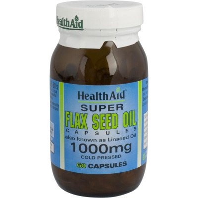 Healthaid supplements flaxseed oil capsules 60 pack