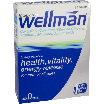 Wellman tablets 30 pack