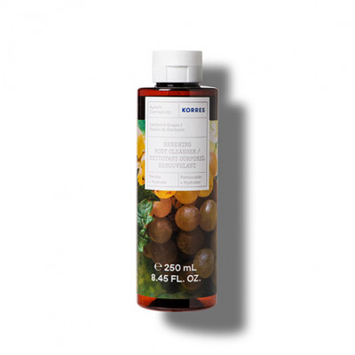 Korres Renewing Body Cleanser 250ml - Santorini Grape