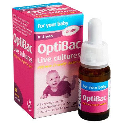 OptiBac Probiotics For your baby - 30 servings