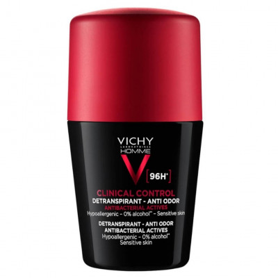 Vichy Homme Clinical Control 96h Deodorant, 50ml