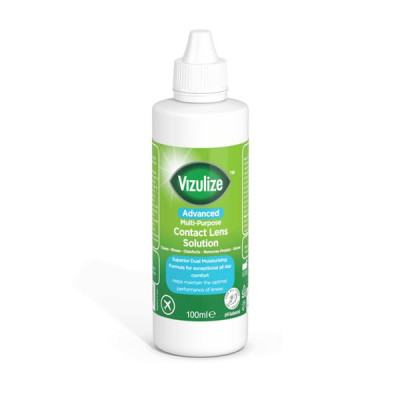 Vizulize all-in-one superior contact lens solution 100ml
