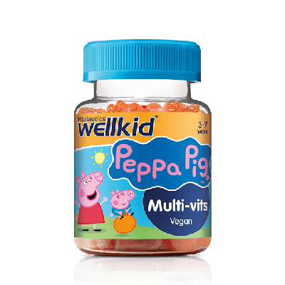 WELLKID peppa pig multi-vitamin pastilles 30