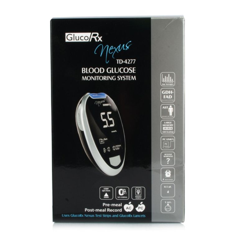 Glucorx Nexus meter kit
