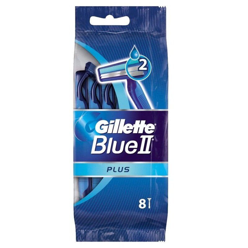 GILLETTE razors, blades & trimmers Blue ll Plus disposable razors 8