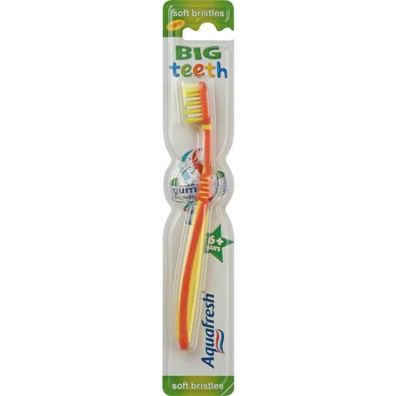 Aquafresh toothbrushes childrens big teeth