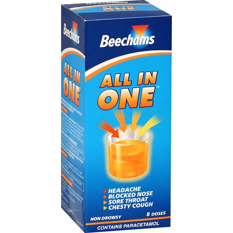 Beechams all-in-one liquid 160ml