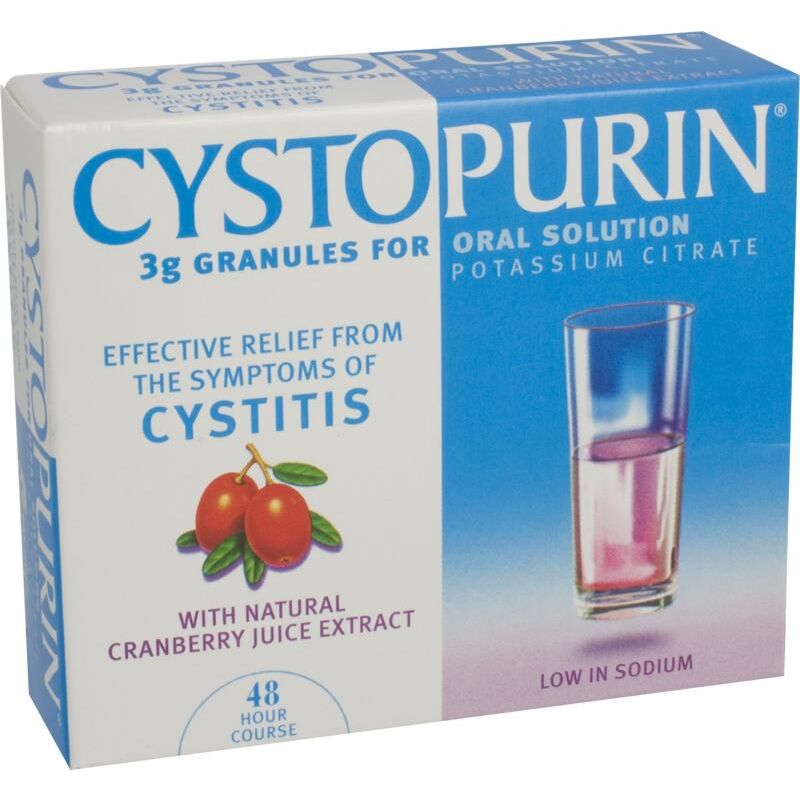 Cystopurin granules cranberry 3g 7g 6 pack