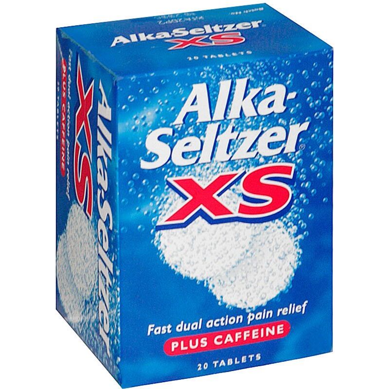 Alka-seltzer xs tablets 20 pack