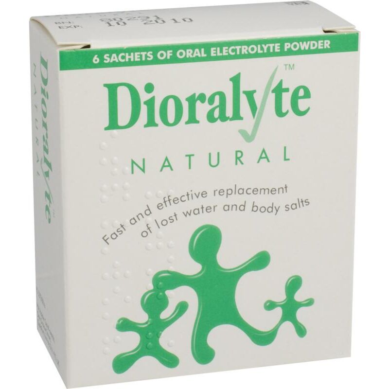 Dioralyte supplement sachets natural 6 pack
