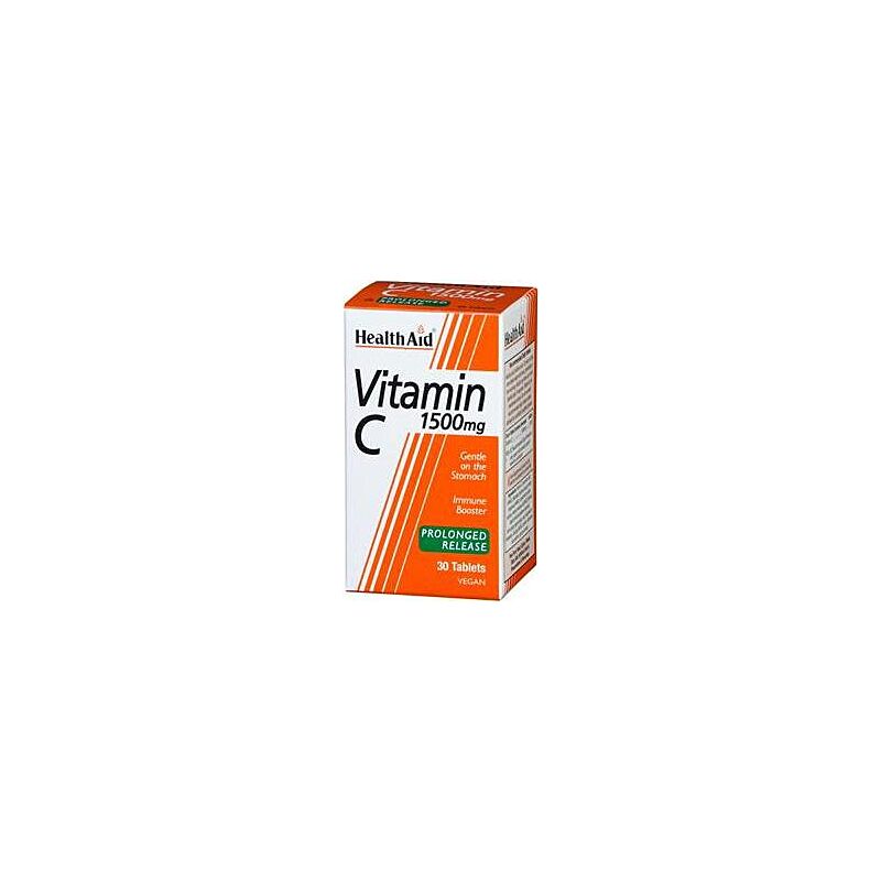 Healthaid vitamin C supplements vit C prolonged release  tablets 1500mg 30 pack