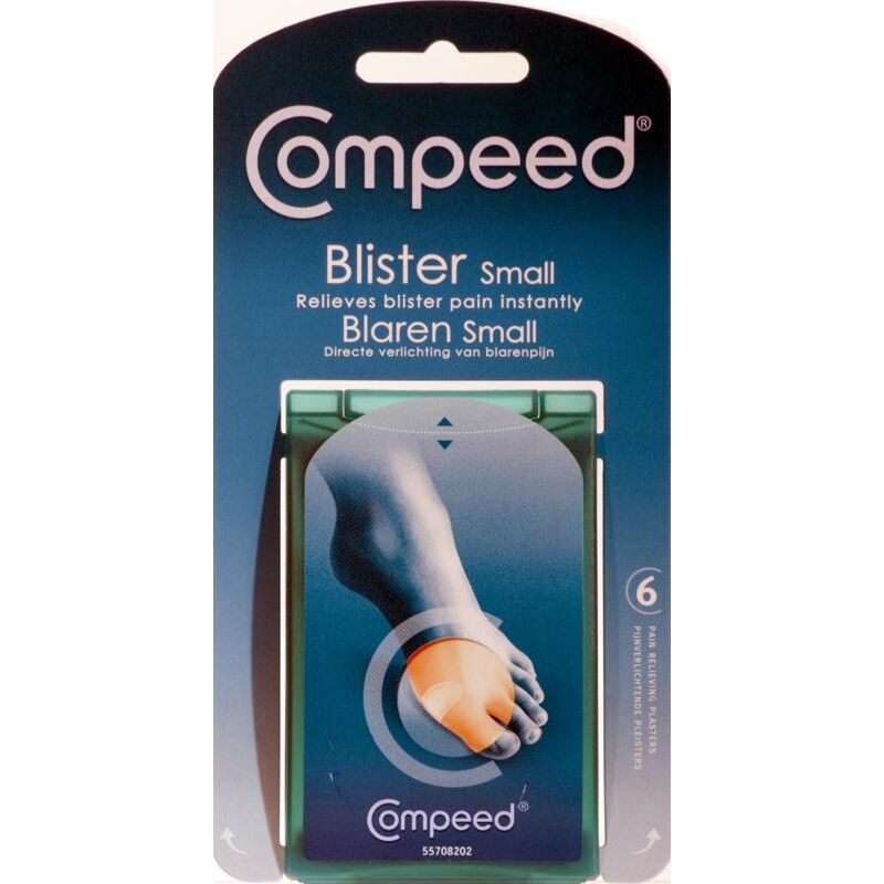 Compeed Hydrocolloid patches blisters small 6 pack