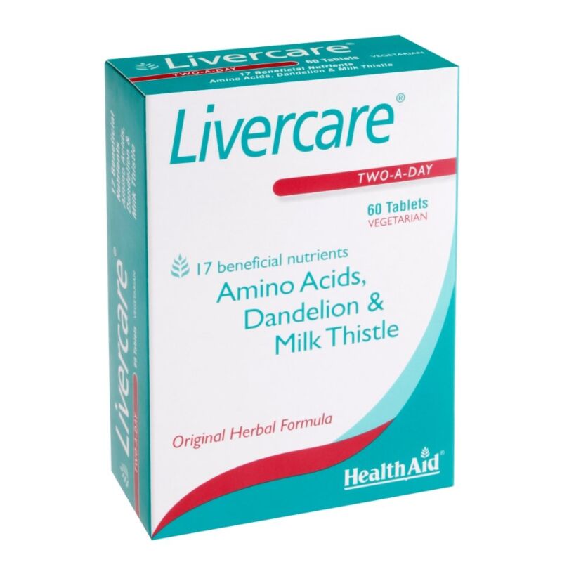 Healthaid lifestyle range Liver care red tablets 60 pack