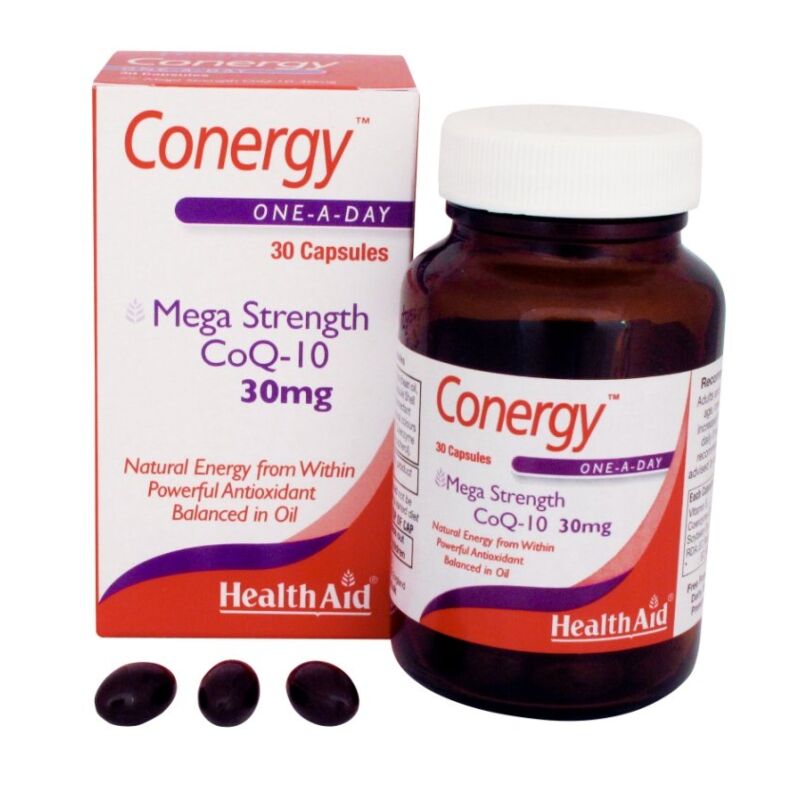 Healthaid supplements CoQ-10 capsules 30mg  30 pack