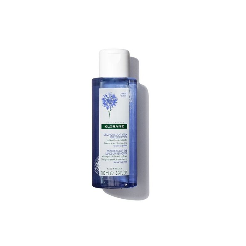 Klorane Waterproof Eye Make-Up Remover with Cornflower 100ml