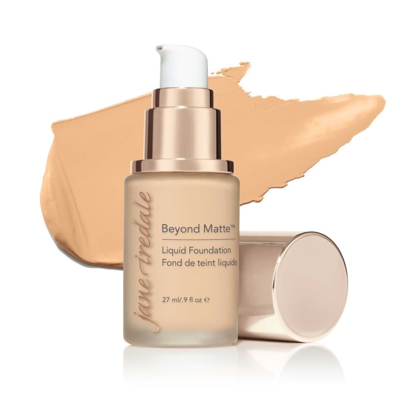 Jane Iredale Beyond Matte™ Liquid Foundation - M6 - medium with peach/gold undertones