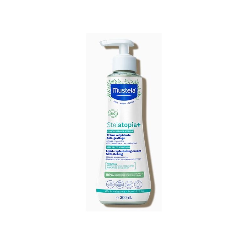 Mustela Stelatopia Lipid-Replenishing Anti-itching cream 300ml