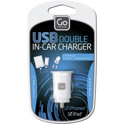 Go Travel USB In-Car Charger
