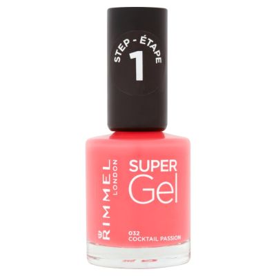 RIMMEL super gel nail polish Cocktail Passion 032