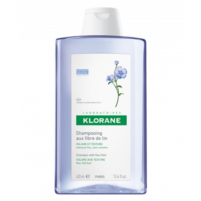 klorane Shampoo with flax fiber