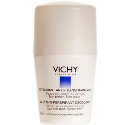 Vichy Deodorant Roll-On Sensitive Depilated Skin 50Ml